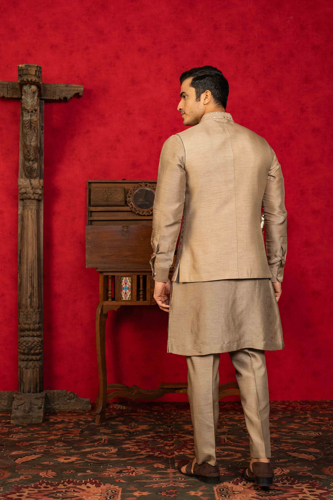 Almond Brown  Foil Applique Set – Image 2