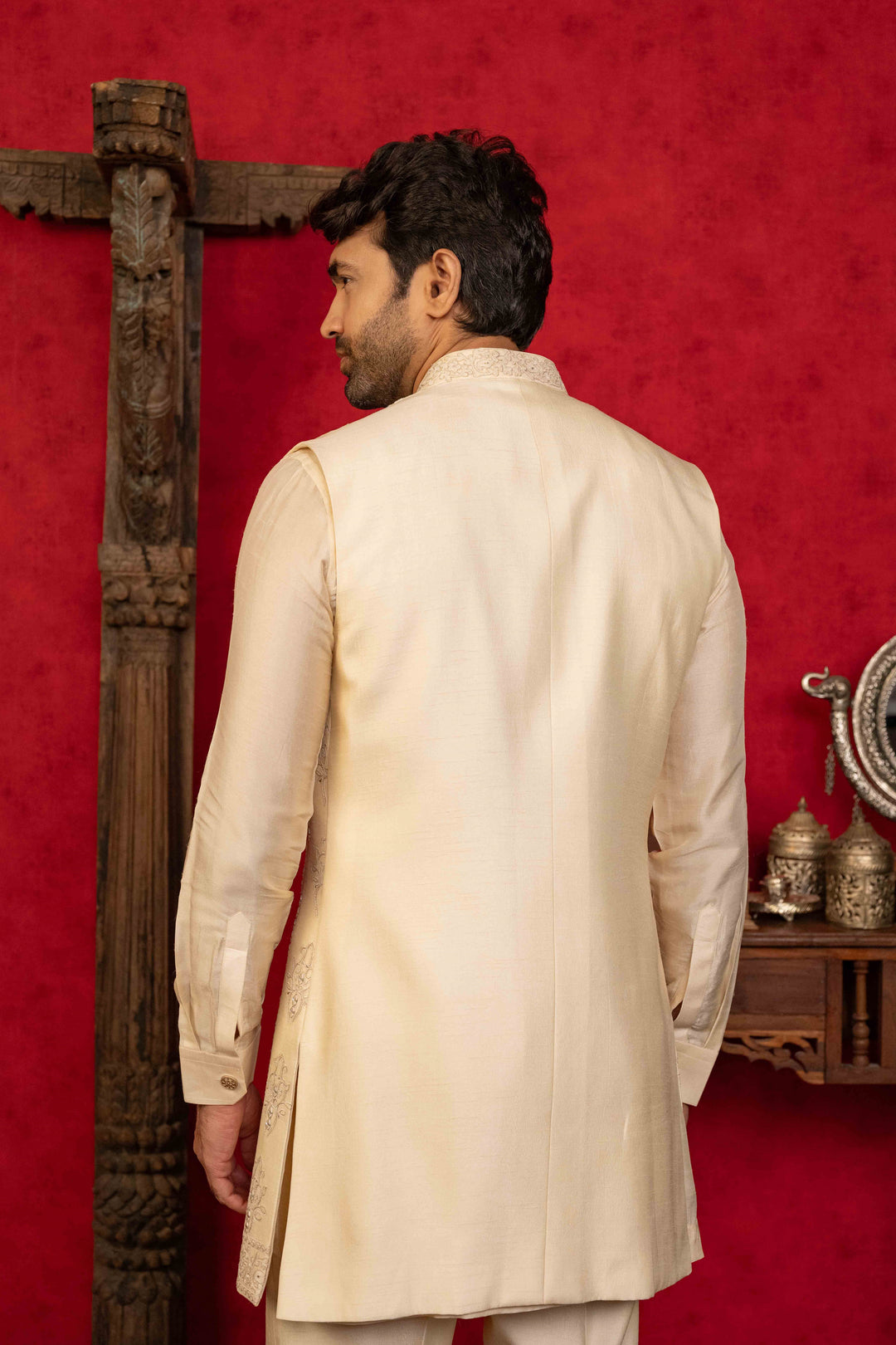 Classic Soft Peach Jacket Set – Image 5