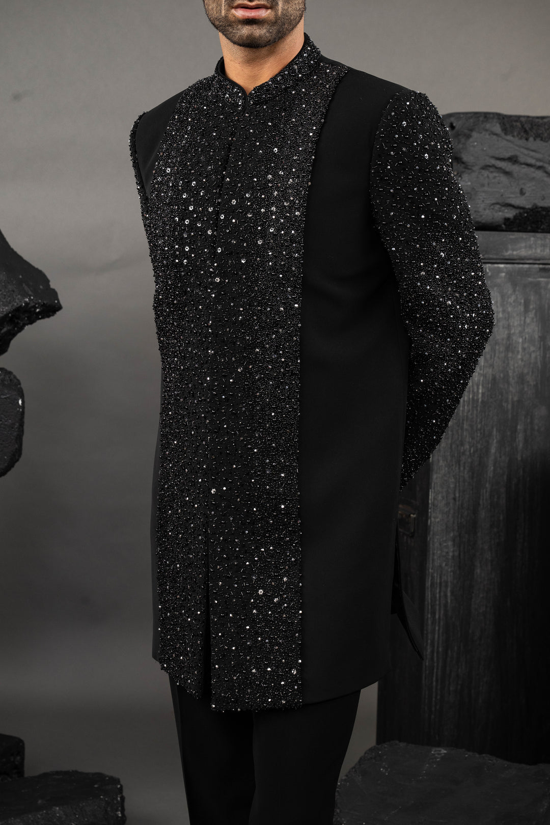 Jewellery embroidery black indo – Image 4