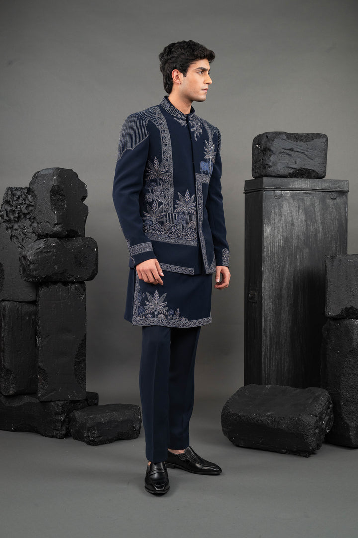 Cow placement black jodhpuri
