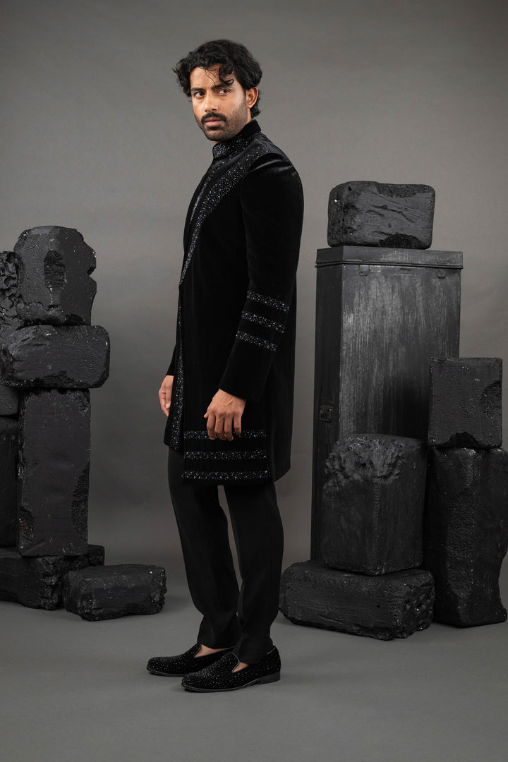 Sparking beads embroidery indo