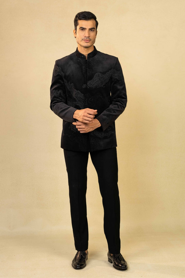 Classic Hand Embroidered Abstract Jodhpuri