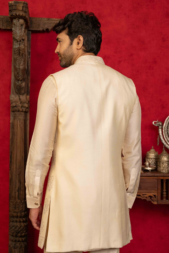 Classic Soft Peach Jacket Set