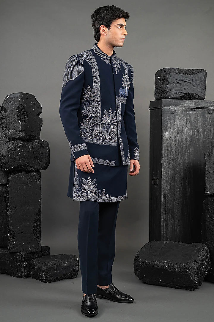 Cow placement black jodhpuri