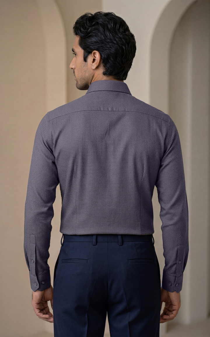 Giza Cotton Shirt for Men – Regular Fit Lightweight Casual/Formal