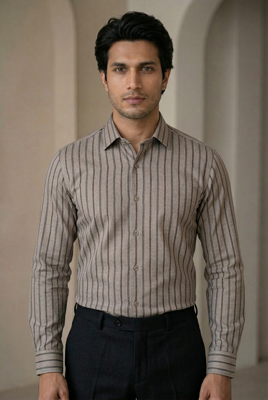 Lining Giza Cotton Shirt for Men – Regular Fit Premium Quality
