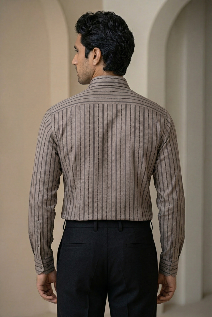 Lining Giza Cotton Shirt for Men – Regular Fit Premium Quality