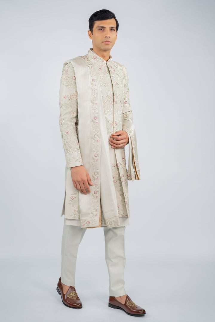Floral Majesty Sherwani