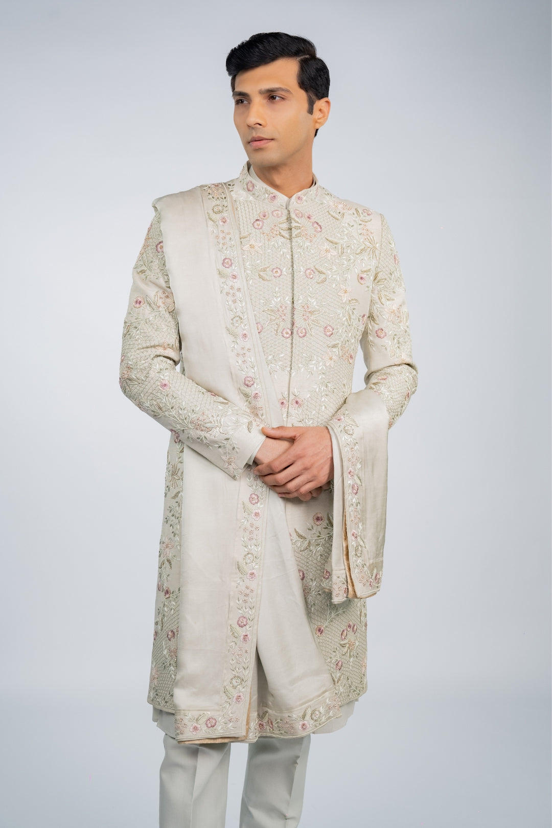 Floral Majesty Sherwani