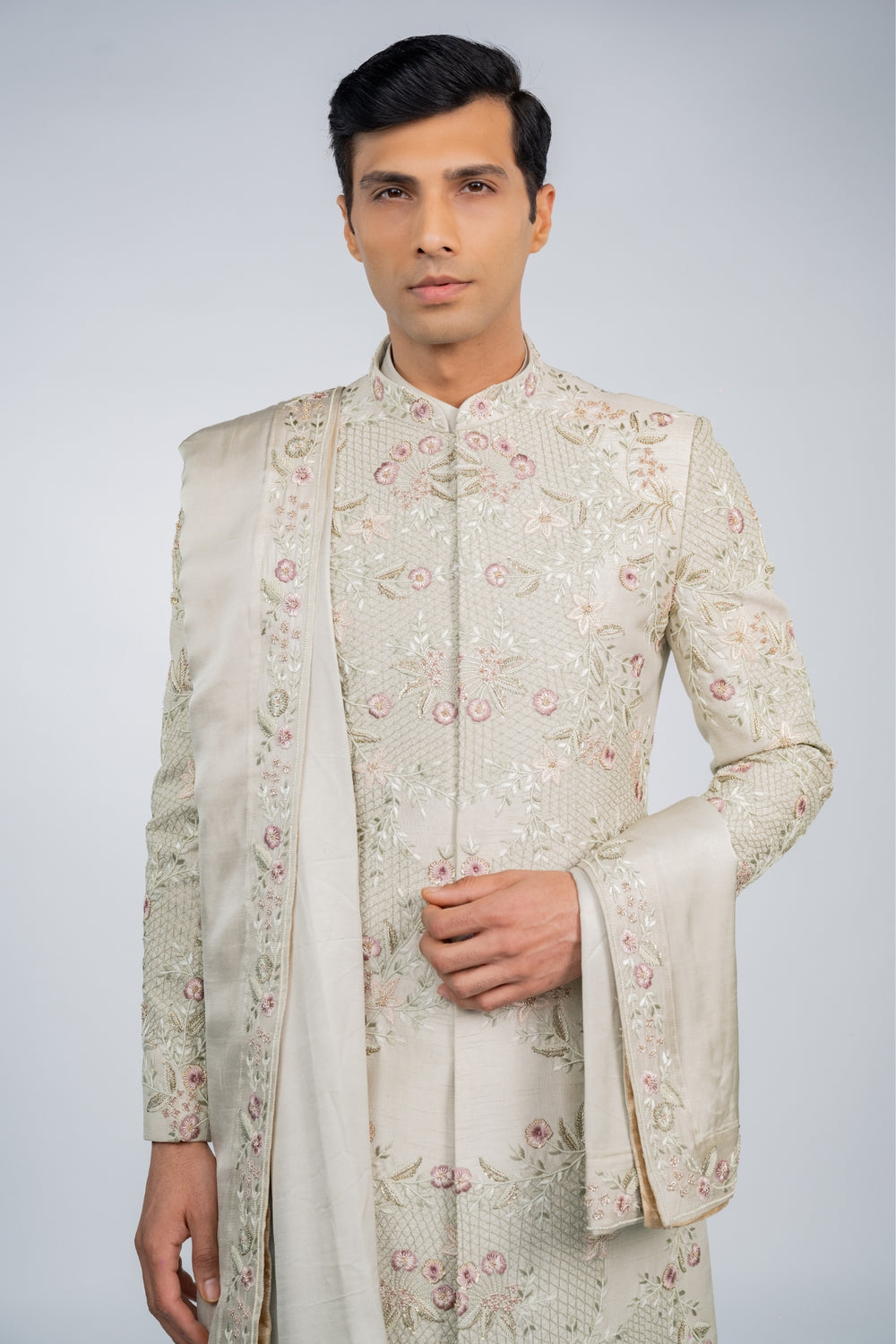Floral Majesty Sherwani