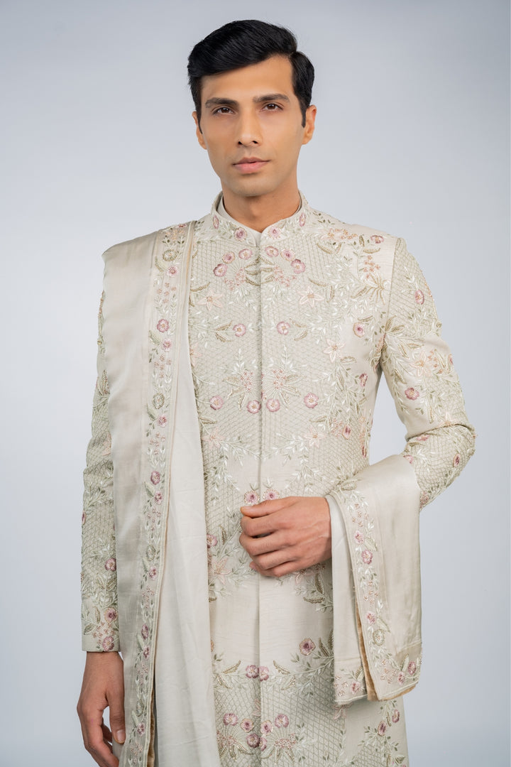 Floral Majesty Sherwani