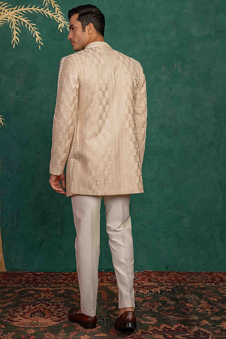 Soft Peach Jodhpuri Set – Image 3