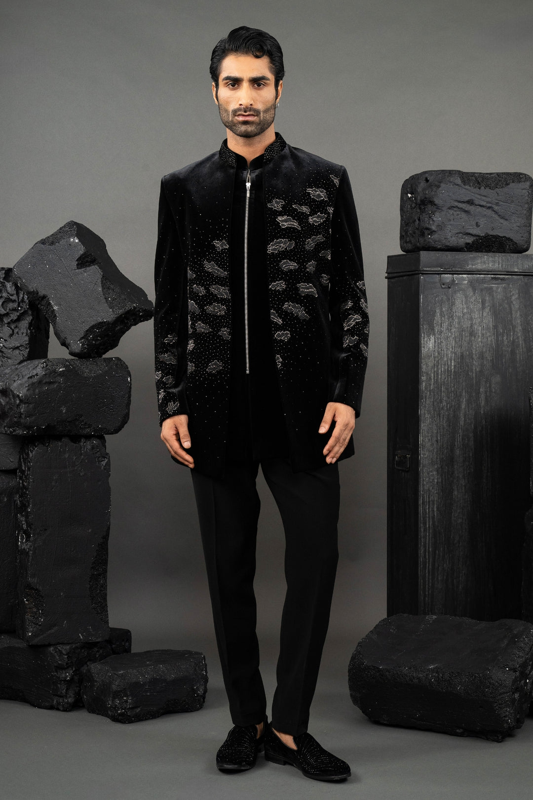 Soft cloud style Black indo