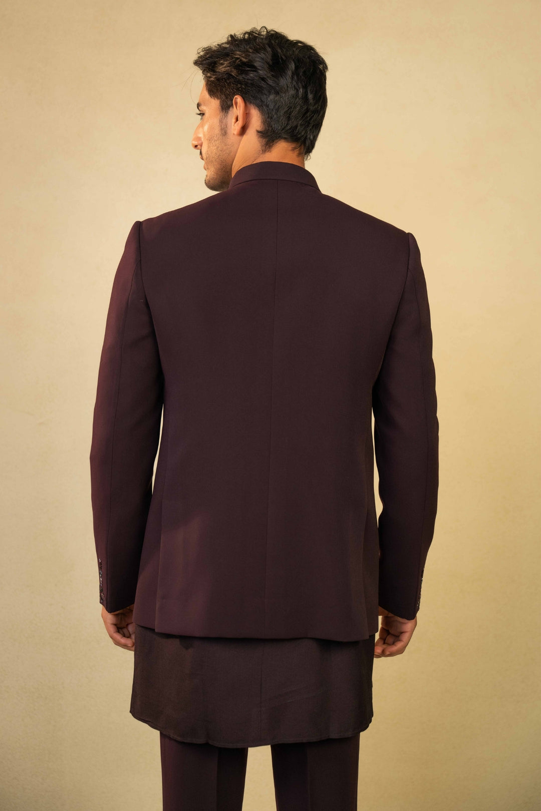 Wine Jodhpuri Set – Image 7