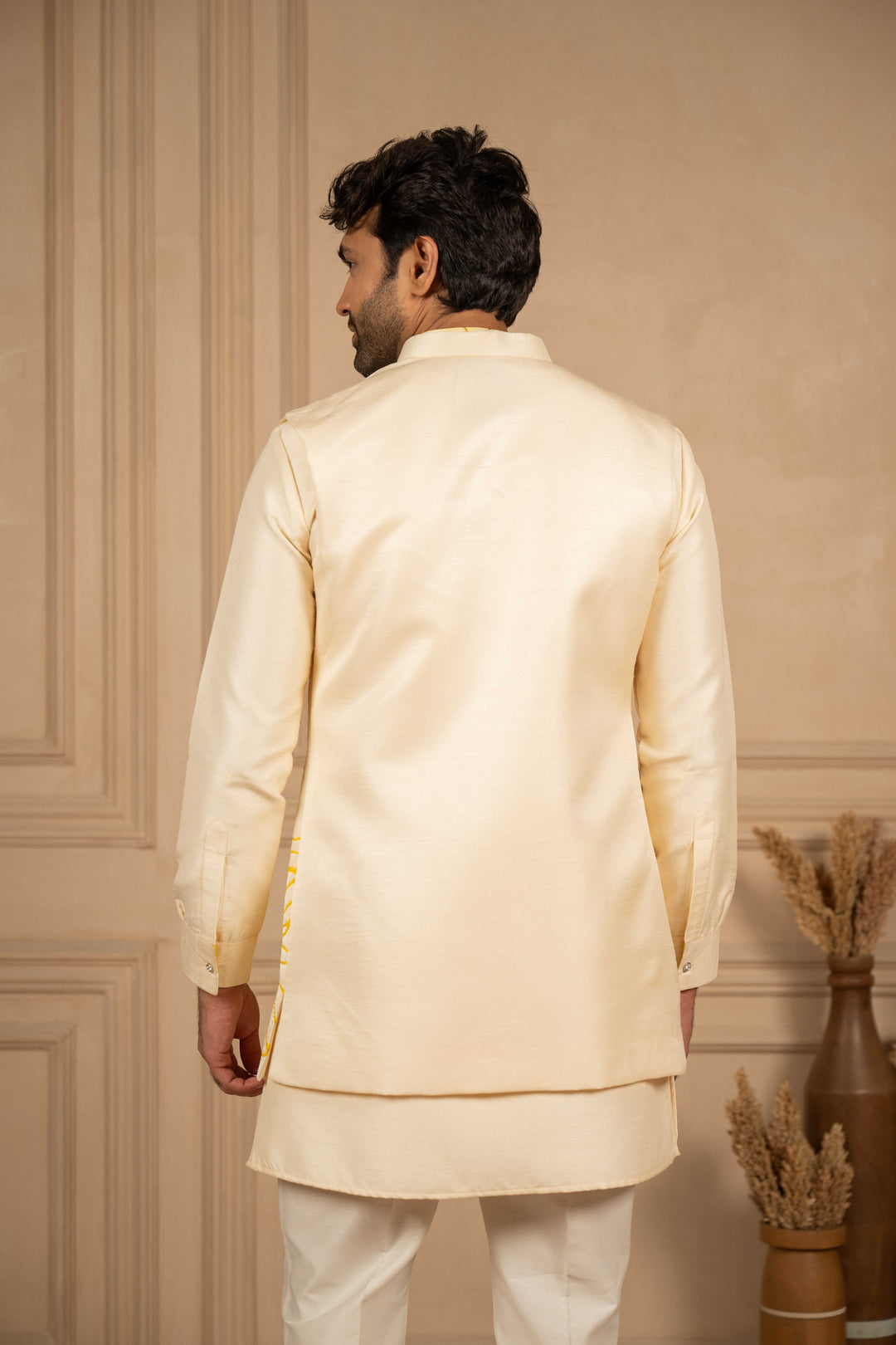 dune white koti - kurta set – Image 2