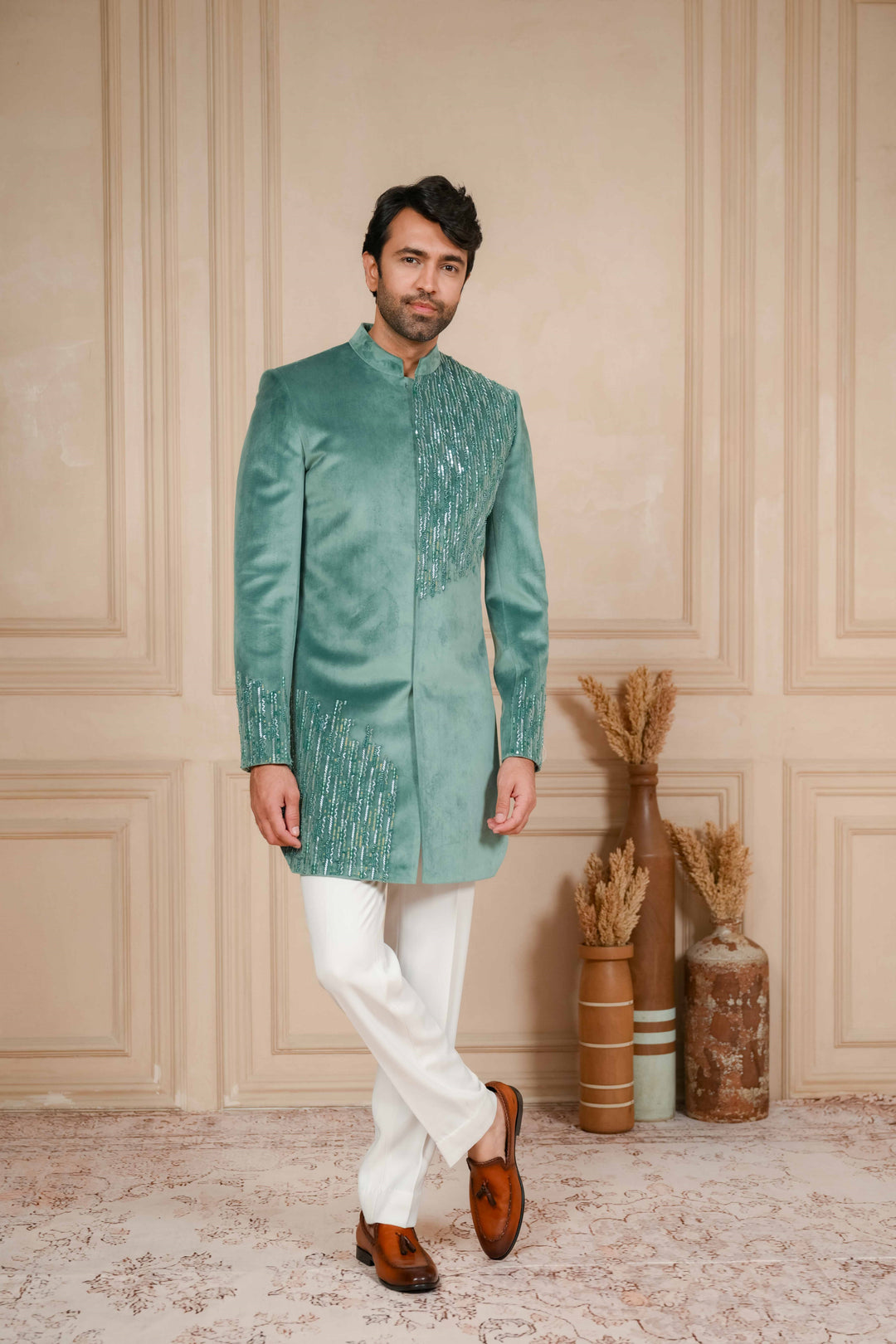 meander blue indo-western – Image 4